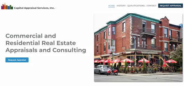 Capital Appraisals Website